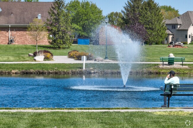 Cast Park in Roselawn has a beautiful new pond with benches and a walking trail.