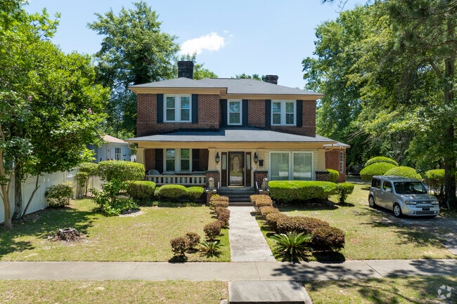 College Place boasts many stately homes with well-established lawns.