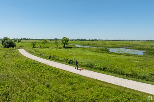 West Wind residents can enjoy a long afternoon walk at Springbrook Prairie Forest Preserve.
