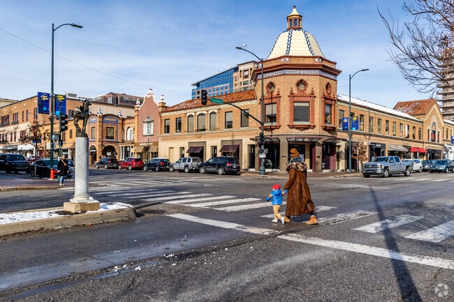 The Plaza in Olathe has a great selection of retailers and eateries to choose from.