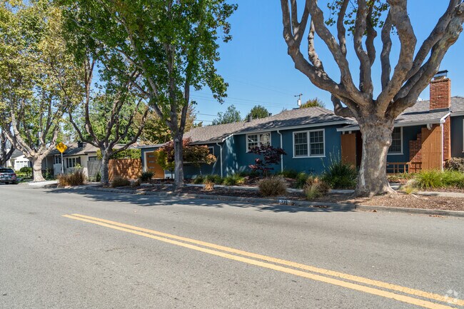 Oak Grove Manor streets are lined with beautiful, mature trees and charming suburban homes.