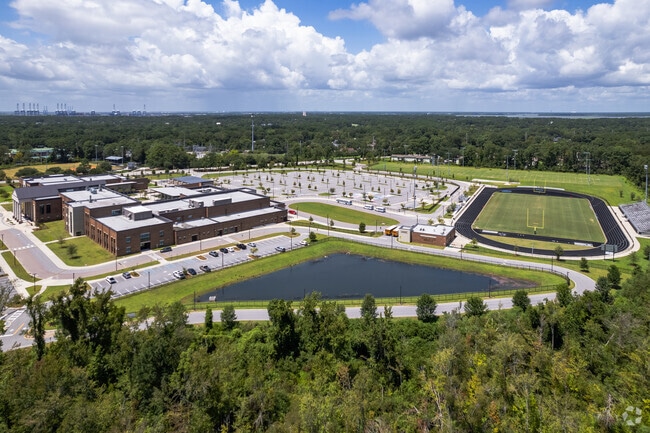 Lucy Garrett Beckham High School is a quick commute in Mount Pleasant.