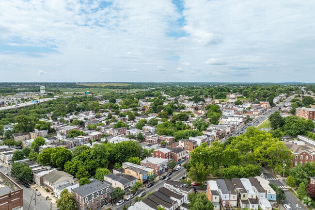 Browntown is an urban neighborhood that also features plenty of green space.