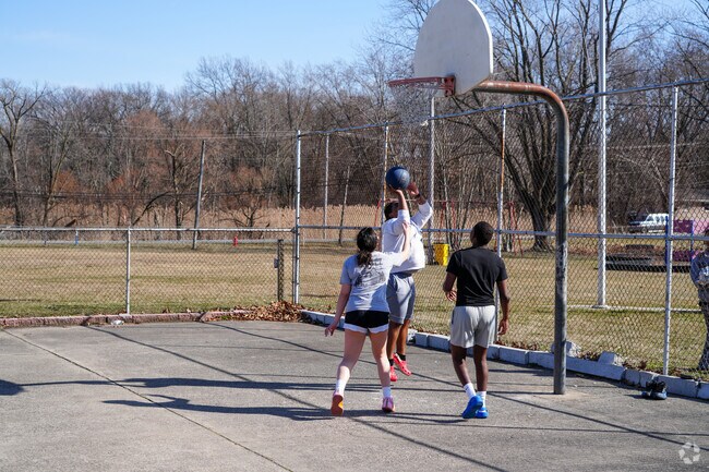Residents of Lake Station spend plenty of time at Twin Oaks Park in New Chicago.