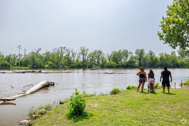 Southwest Rock Island residents are a short drive from many riverfront parks and accessways.