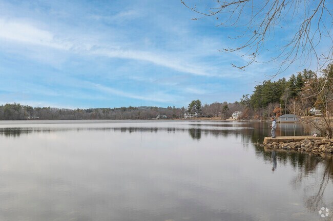 Canobie Lake near Depot Village offers peaceful waterfront views and a quiet escape just steps from the heart of town.
