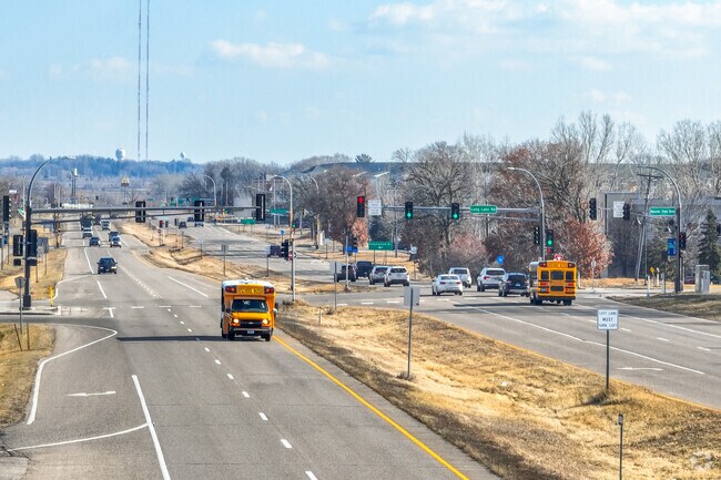 Mounds View Blvd. helps residents travel throughout the city.