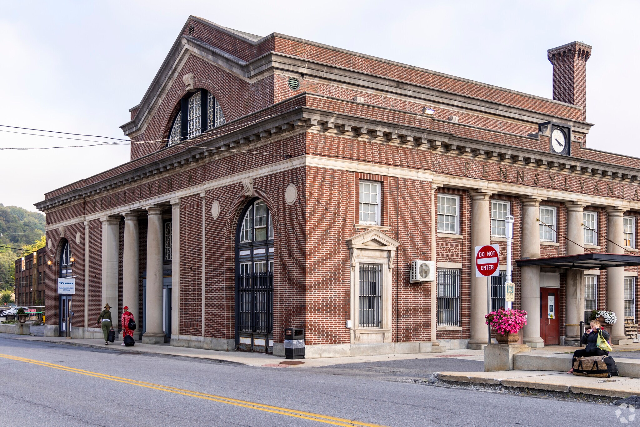 Westwood residents can travel by train via the Amtrak station in Johnstown.
