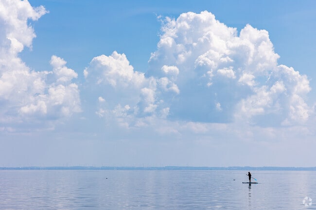 Lake Winnebago is on the eastern edge of Millers Bay.