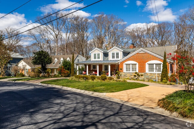 If you're a fan of homes nestled in trees, the Glen Echo is the place for you.