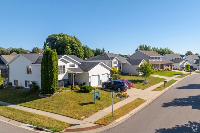 New homes in Northwest come with spacious backyards for family gatherings.