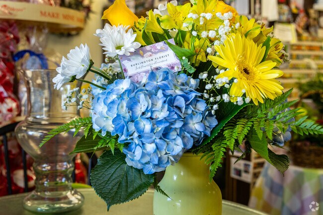 Winnmere residents know that Burlington Florist is the place to visit for beautiful arrangements.