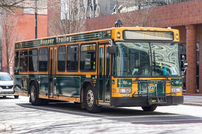 Using public transit for convenience in Benjamin Benson.