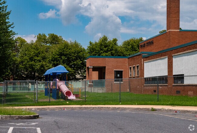 Foose School has a playground for students.