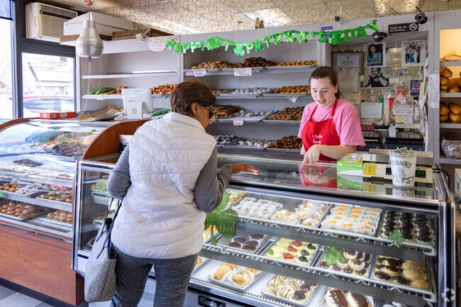 For delicious baked goods La Bella Bakery in Stewart Manor is the place to go.