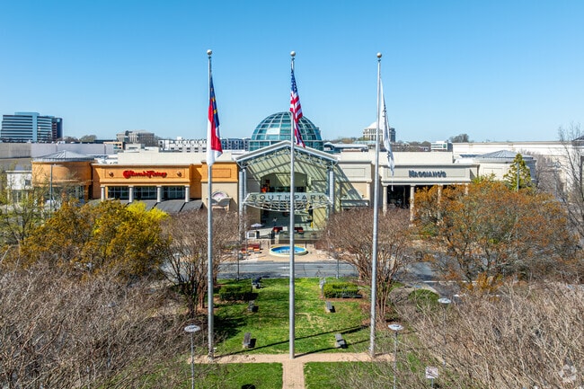 SouthPark Mall is one of the largest malls in the state sitting just inside Barclay Downs.