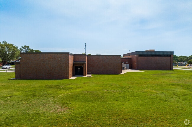 This is the back side of  Bostic Traditional Magnet Elementary.