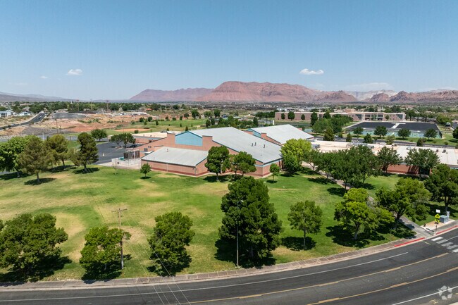 Snow Canyon Middle School is located in Santa Clara, Utah.