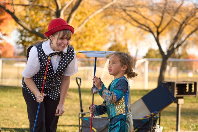 Entertainment, food and games are enjoyed at the Halloween Drive-Through.