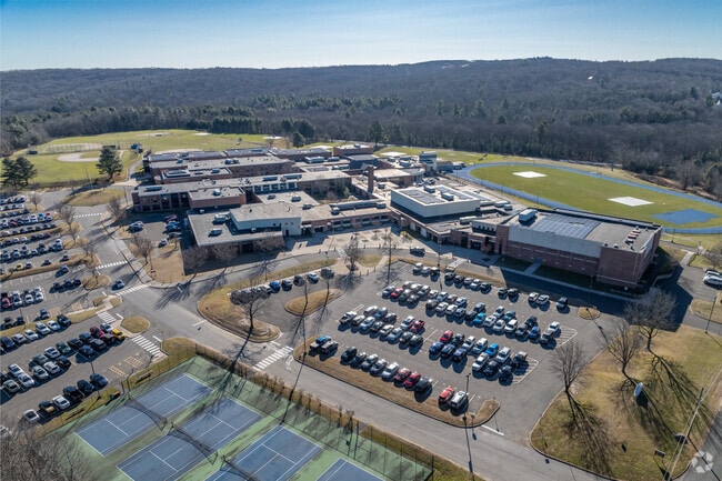 Lewis S. Mills High School currently has around 667 students from Burlington and Harwinton.