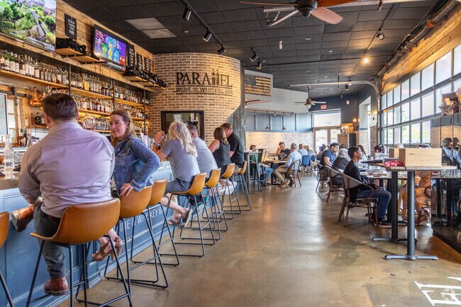 Parallel Wine & Whiskey Bar is the local hot spot in Broadlands neighborhood.