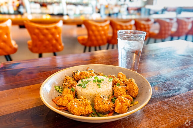 Maggie McFly's located at the Lynnhaven Mall has delicious options and is a local favorite.