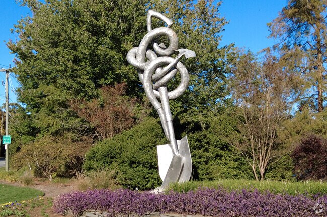 The Norfolk Botanical Garden near Norview Heights is Virginia's largest botanical garden.