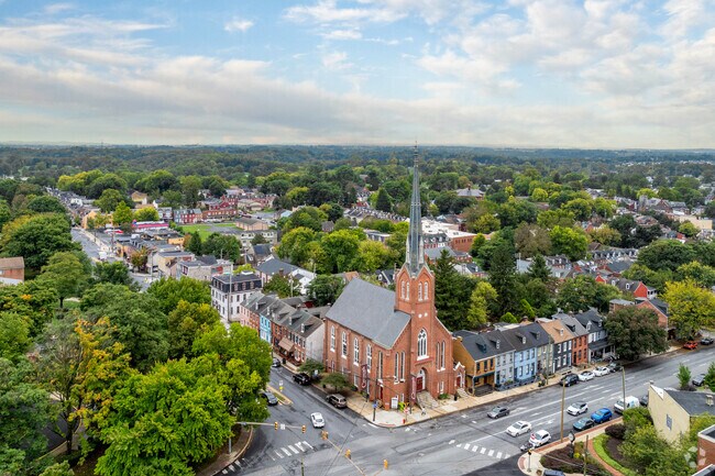 Nearly every corner in Churchtowne has a different church or ministry.