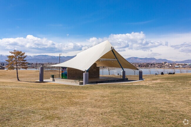 Powderhorn is near the Grant Amphitheater at Clement Park, which hosts seasonal community concerts.