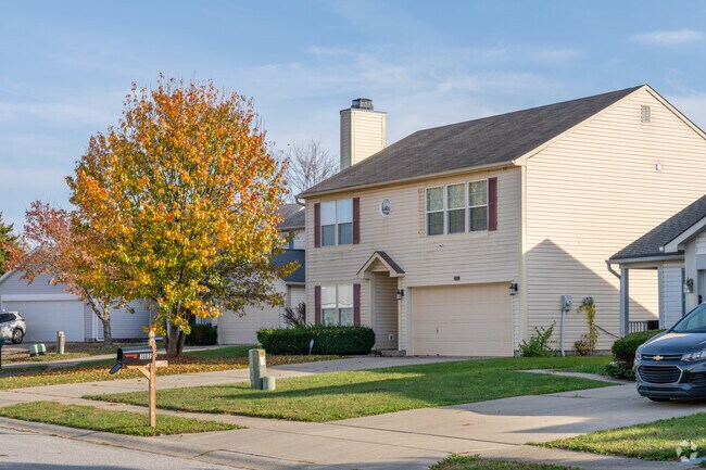 Far Eastside has many new neo-colonial homes within communities offering safe sidewalks.