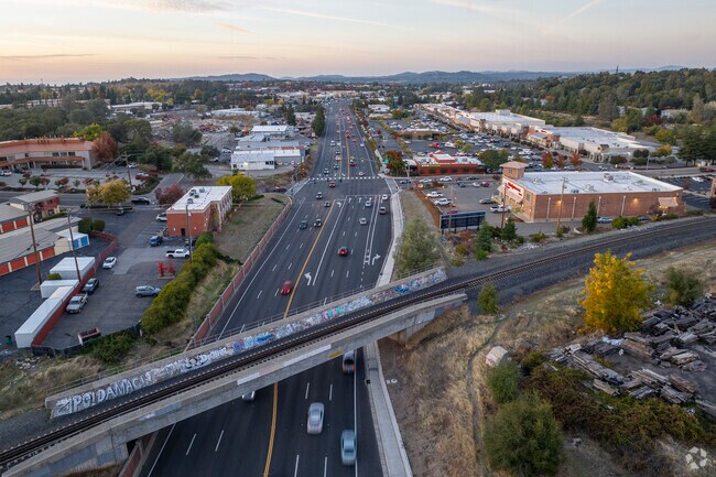 State Route 49, aka the Grass Valley Highway, connects to Alta Sierra.