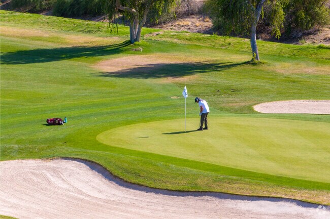 Golfers in Borrego Springs appreciate sunny days, wide fairways, and stunning desert landscapes while playing.