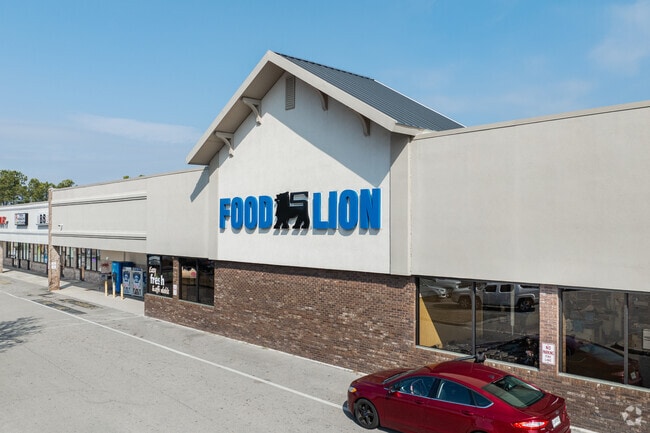 Residents can shop for all of their grocery needs at the local Food Lion in Little River.