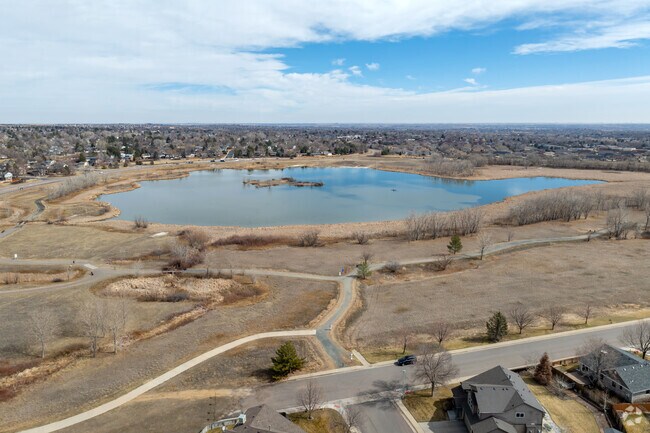 East Lake Shores Park has a paved trail around its reservoir.