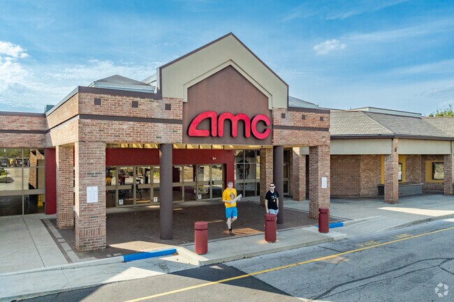 The AMC Dublin Village movie theater is less than 10 minutes from Sawmill Forest.