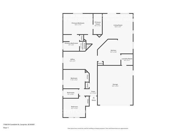 17682 W Cavedale Dr, Surprise, AZ 85387 - photo 2