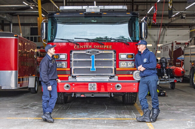 There are several fire stations throughout the Ossipee area.