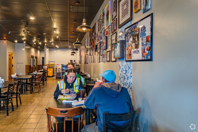 Daves Original Backyard Grill in Climax presents daily lunch specials.