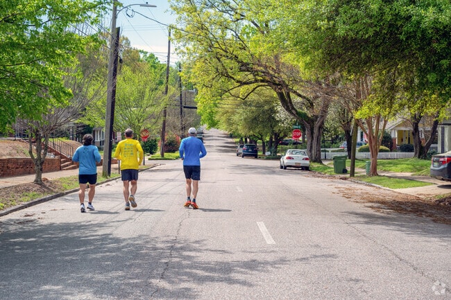 Enjoy a jog in the streets of the Cloverdale/Idlewild neighborhood.