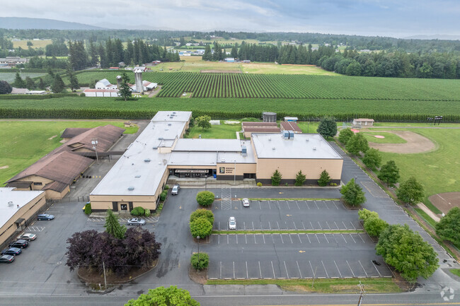 Meridian Middle School aerial