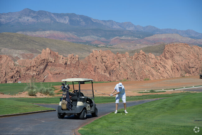 Sky Mountain Golf Course is a spectacular 18-hole golf course near Dixie Springs, in Hurricane.