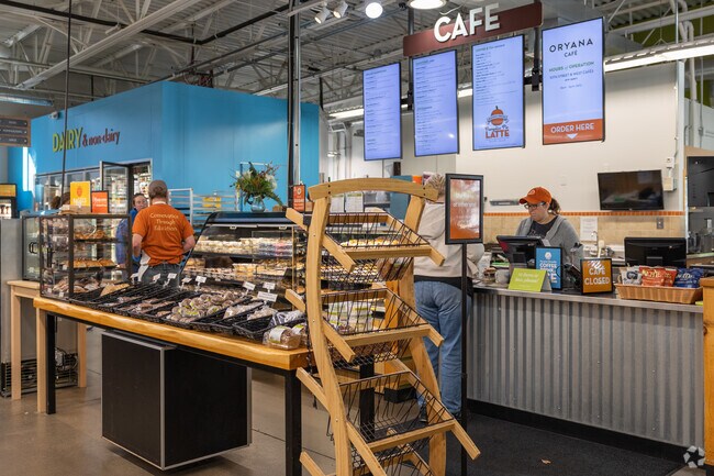 The Oryana Community Co-Op has an amazing fresh and organic cafe for shoppers to enjoy.