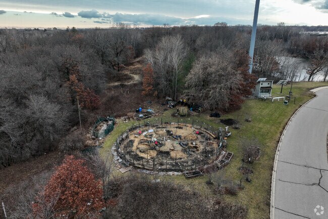 School of Environmental Studies has gardens on its grounds.