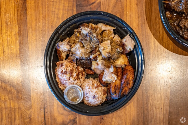 Stop by the Back A Yard Caribbean Grill for some of the best food around.