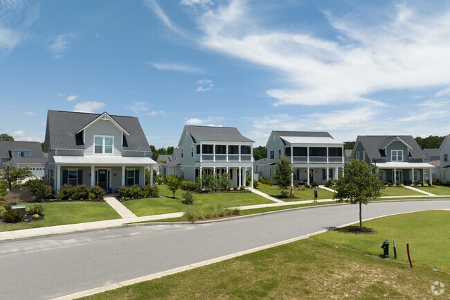 You'll find an abundance of two-story homes in Hampton Lake.
