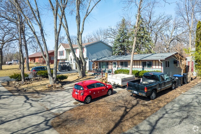 There are diverse architectural home styles to see in Highland Shores-Wonder Lake.