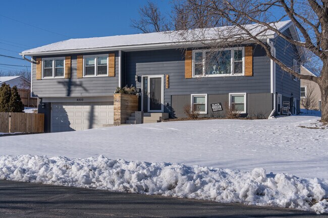 A split level home in the Cedarhurst neighborhood.