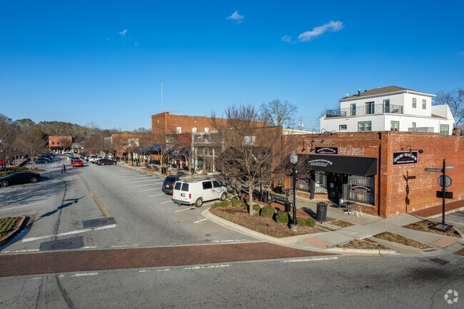 All kinds of stores can be found in Downtown Norcross
