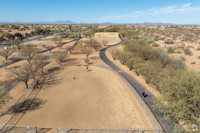 Residents utilize Star Valley Park in Valencia West for it's dog park, playground and walking path.