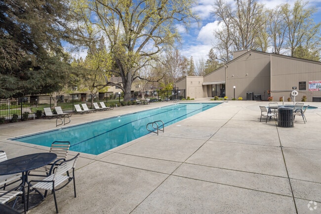 One of the pools in the Campus Common areas is open too the community.